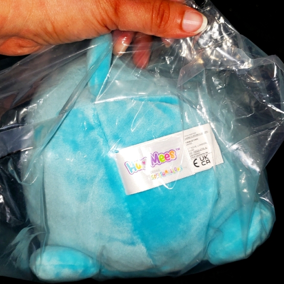 Squishmallow 12" HugMees HOBART Teal Hamster EASTER 2023 NWT KellyToy in BAG Htf - Picture 8 of 8